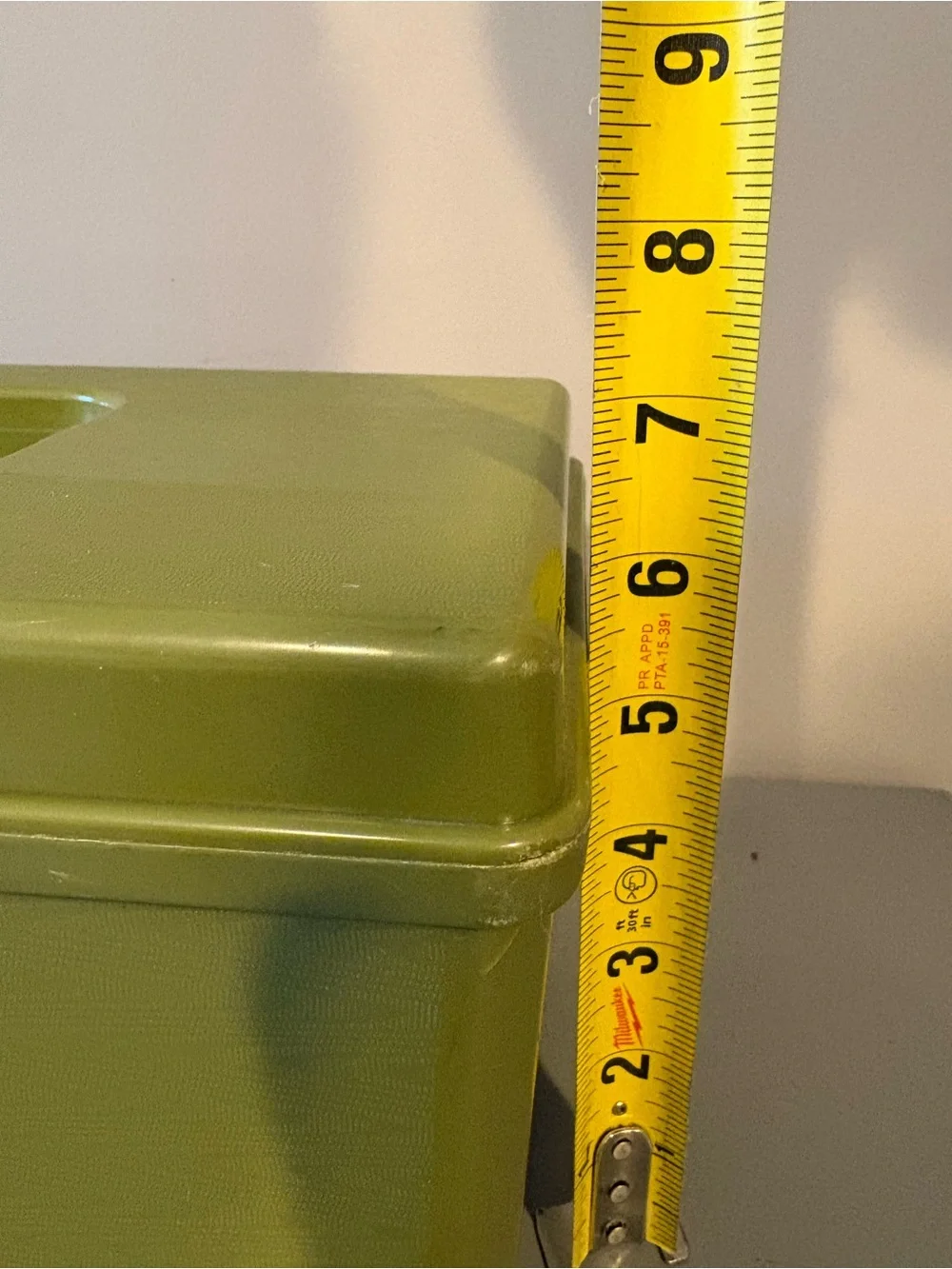 Vintage Avocado Green Sewing Cases Boxes Set of 2 Wilson Mfg Corp Wil-hold
